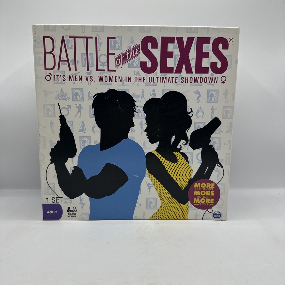 Battle Of The Sexes Board Game Men‎ Vs Women Ultimate Showdown